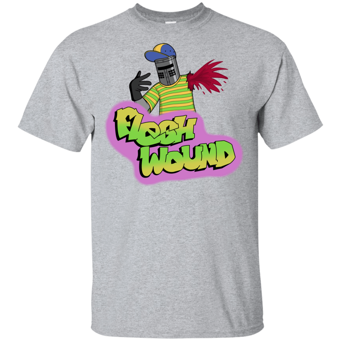 T-Shirts Sport Grey / YXS Flesh Wound Youth T-Shirt