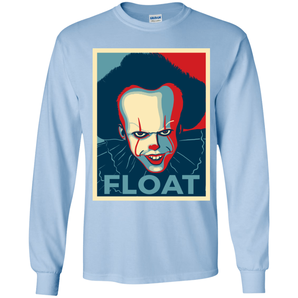 T-Shirts Light Blue / YS FLOAT Youth Long Sleeve T-Shirt