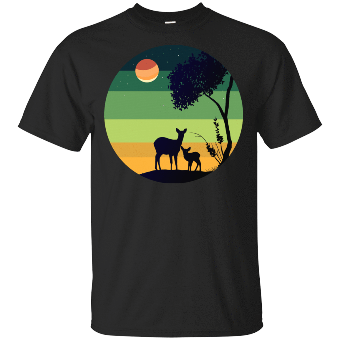 T-Shirts Black / S Florest T-Shirt