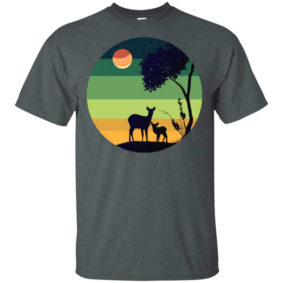 T-Shirts Dark Heather / S Florest T-Shirt