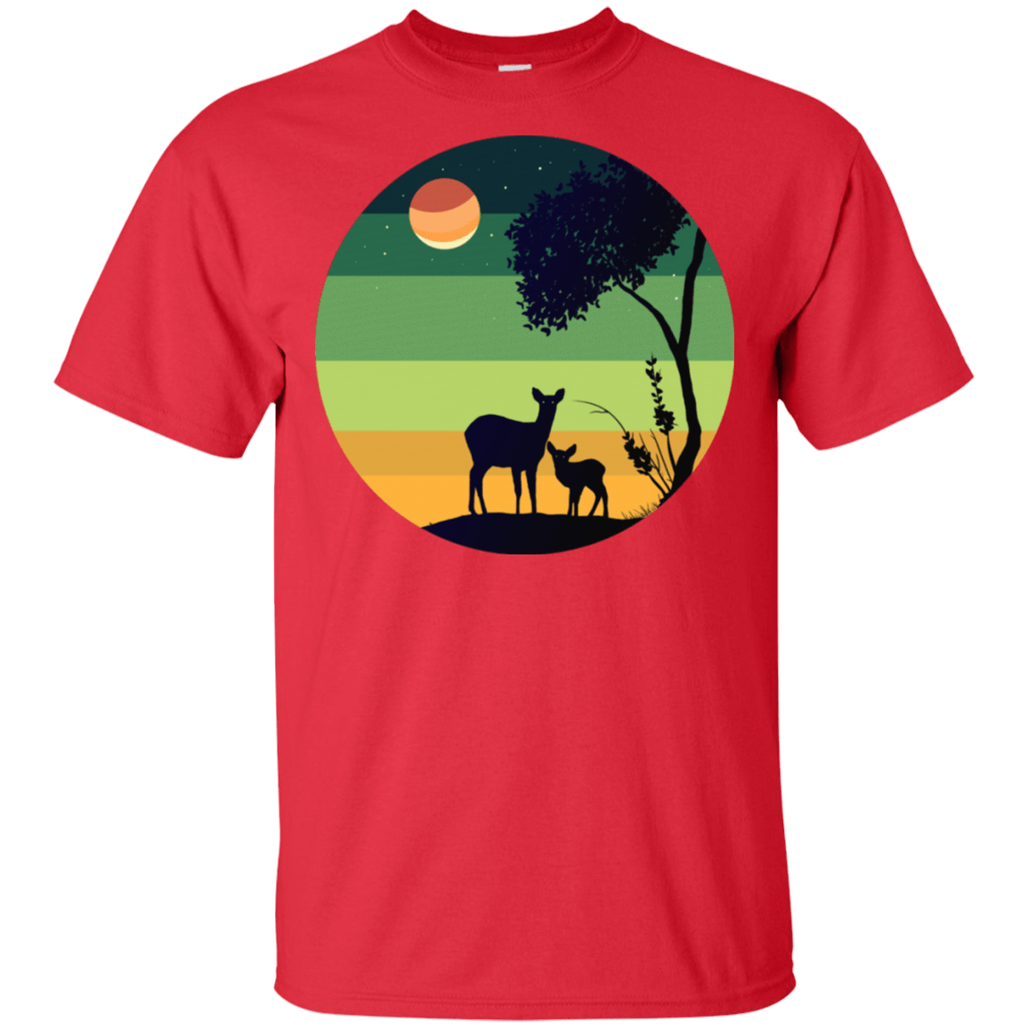 T-Shirts Red / S Florest T-Shirt