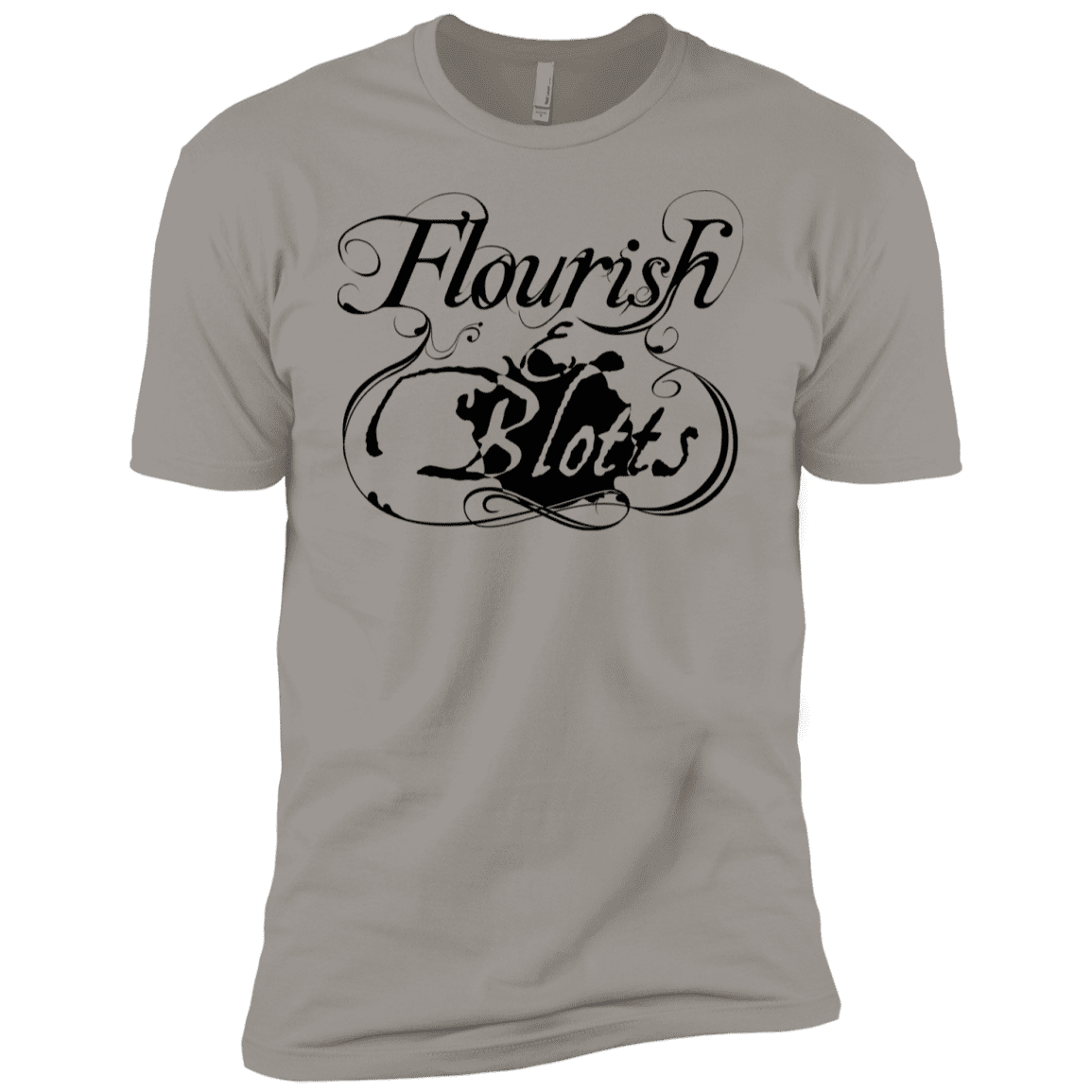 T-Shirts Light Grey / YXS Flourish and Blotts of Diagon Alley Boys Premium T-Shirt