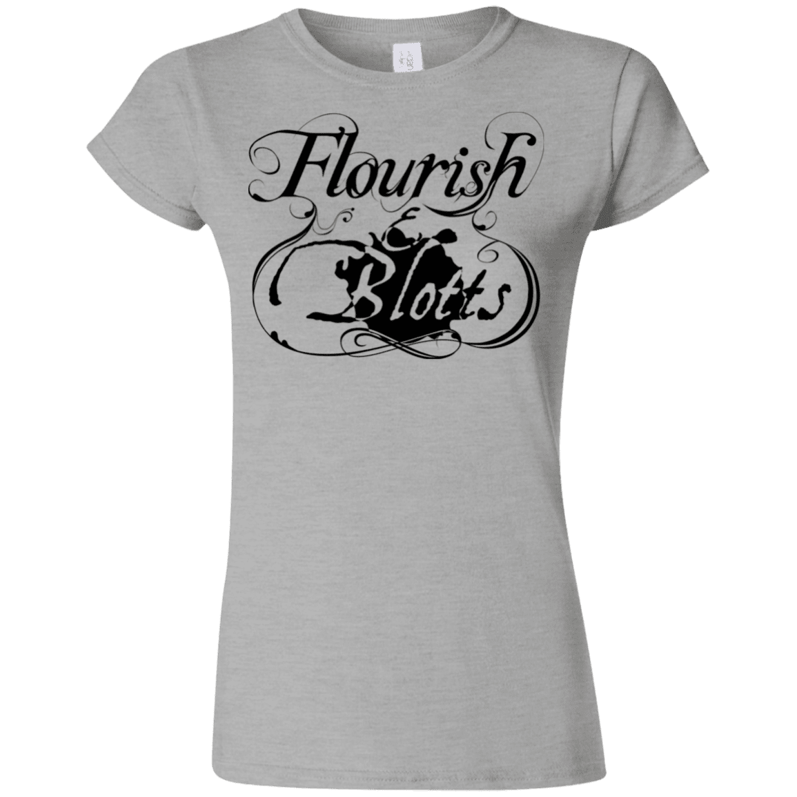 T-Shirts Sport Grey / S Flourish and Blotts of Diagon Alley Junior Slimmer-Fit T-Shirt