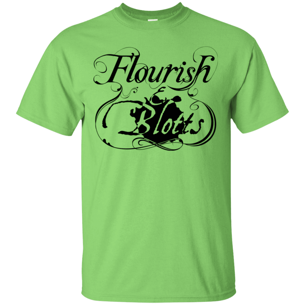 T-Shirts Lime / S Flourish and Blotts of Diagon Alley T-Shirt