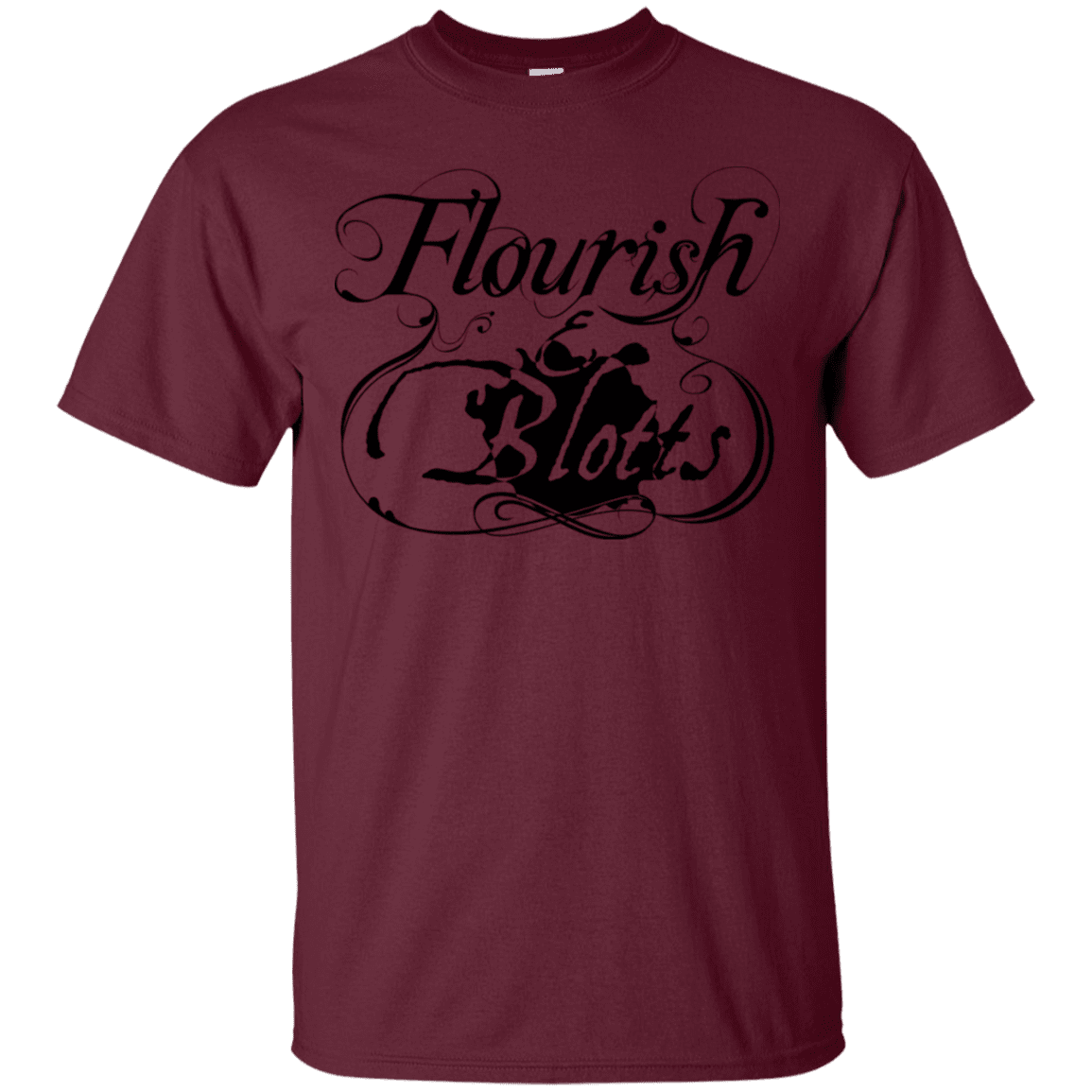 T-Shirts Maroon / S Flourish and Blotts of Diagon Alley T-Shirt