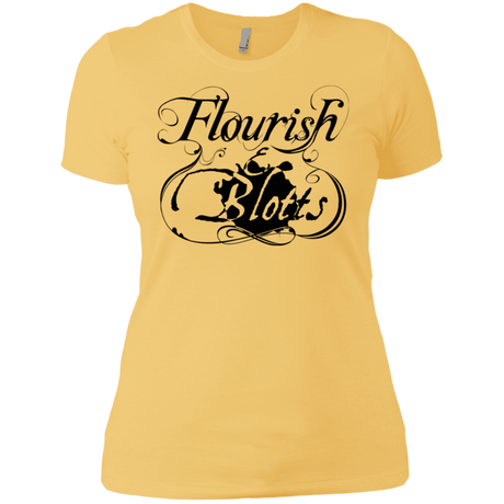 T-Shirts Banana Cream/ / X-Small Flourish and Blotts of Diagon Alley Women's Premium T-Shirt
