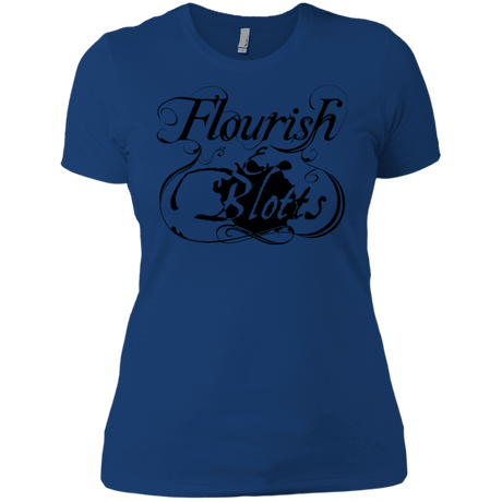 T-Shirts Royal / X-Small Flourish and Blotts of Diagon Alley Women's Premium T-Shirt
