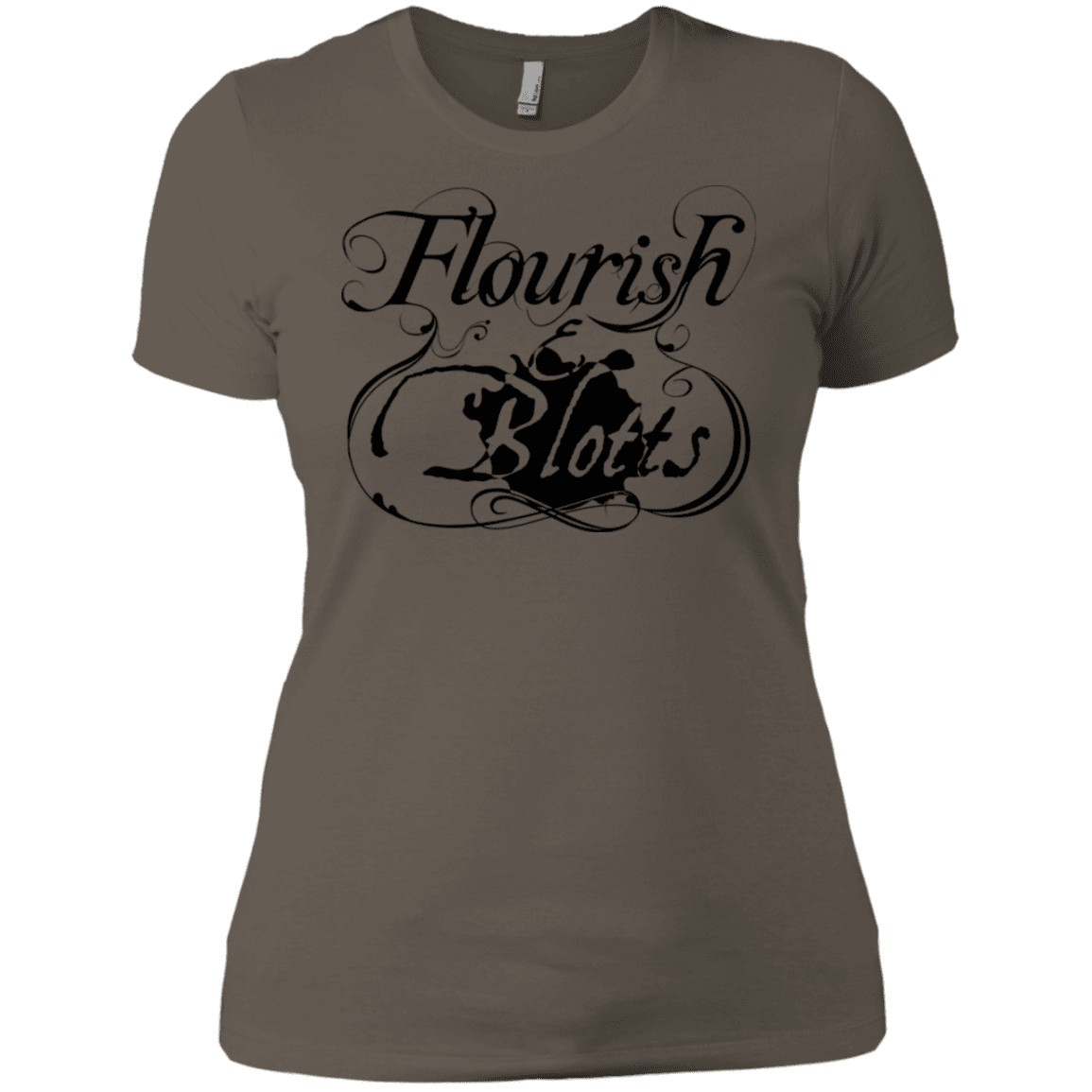T-Shirts Warm Grey / X-Small Flourish and Blotts of Diagon Alley Women's Premium T-Shirt