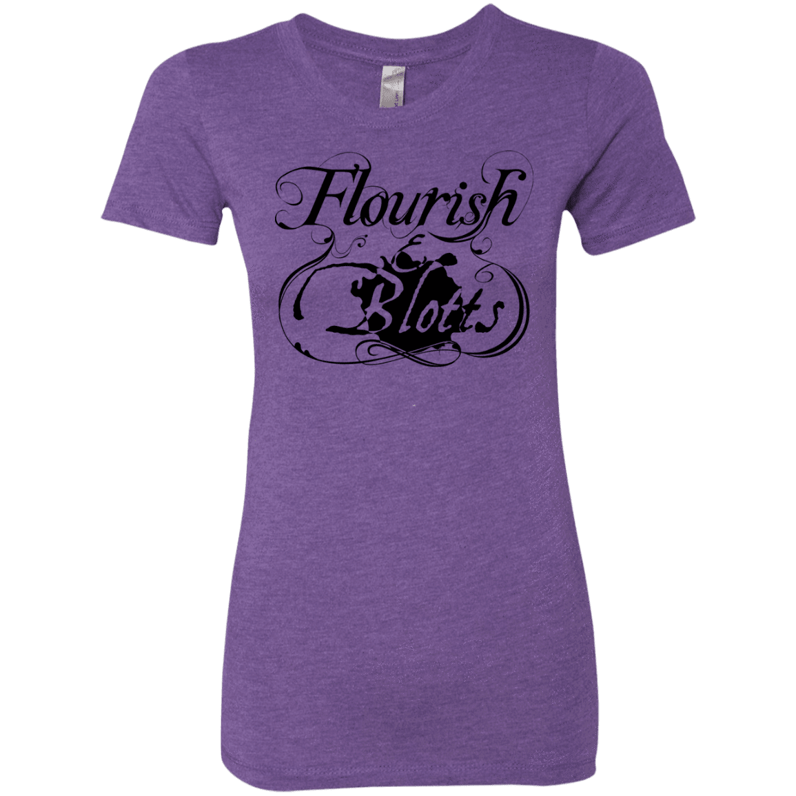 T-Shirts Purple Rush / S Flourish and Blotts of Diagon Alley Women's Triblend T-Shirt