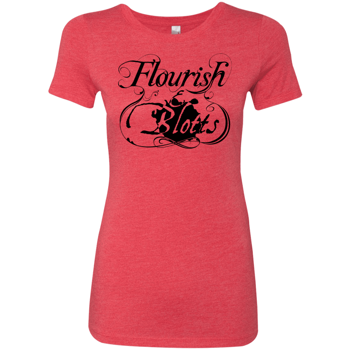 T-Shirts Vintage Red / S Flourish and Blotts of Diagon Alley Women's Triblend T-Shirt