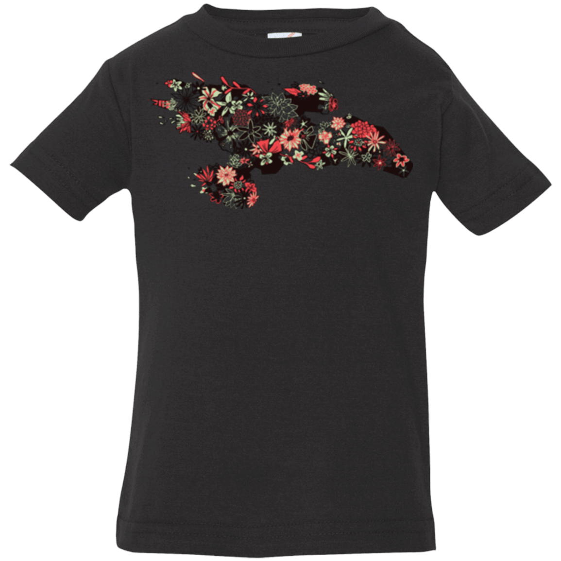 T-Shirts Black / 6 Months Flowerfly Infant PremiumT-Shirt
