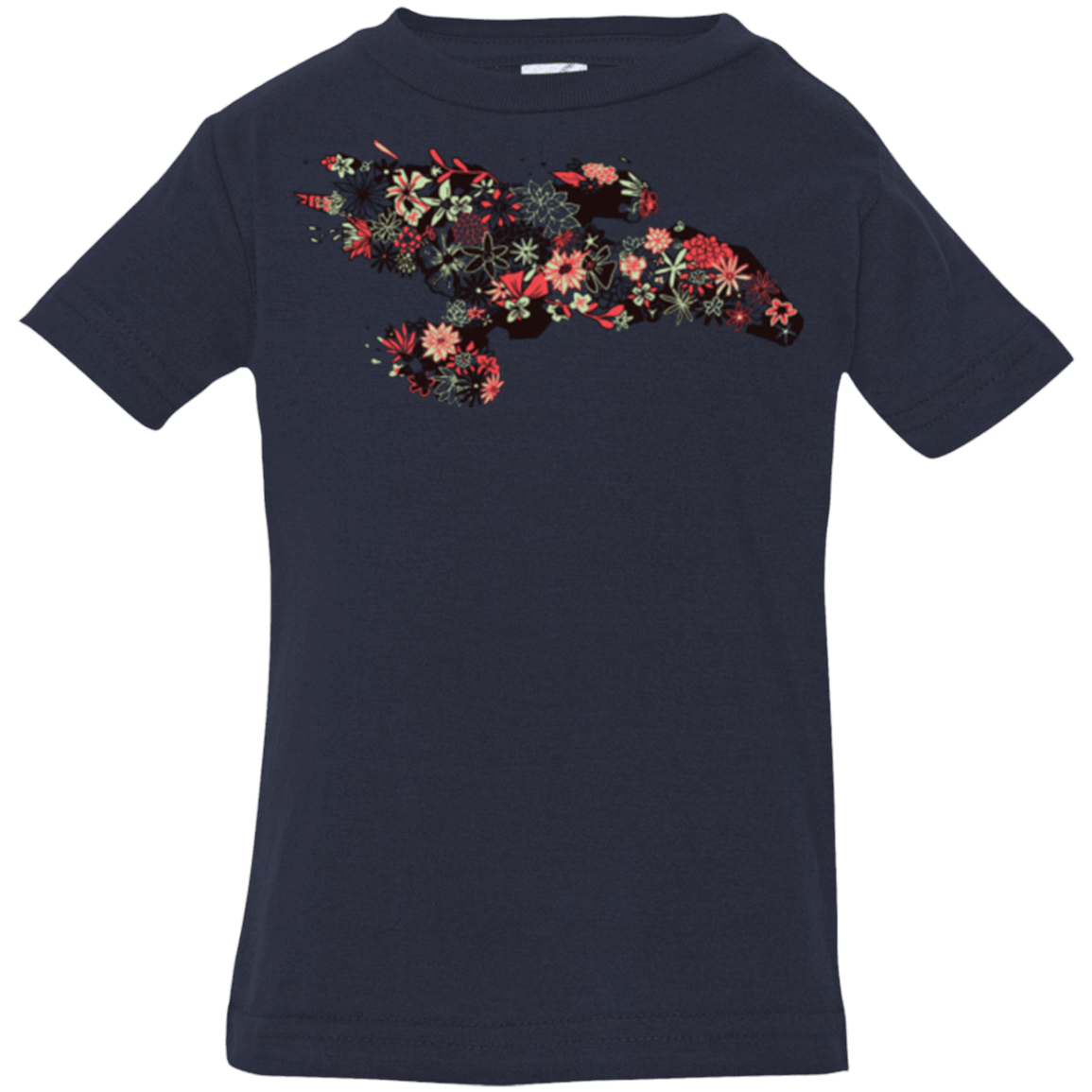 T-Shirts Navy / 6 Months Flowerfly Infant PremiumT-Shirt