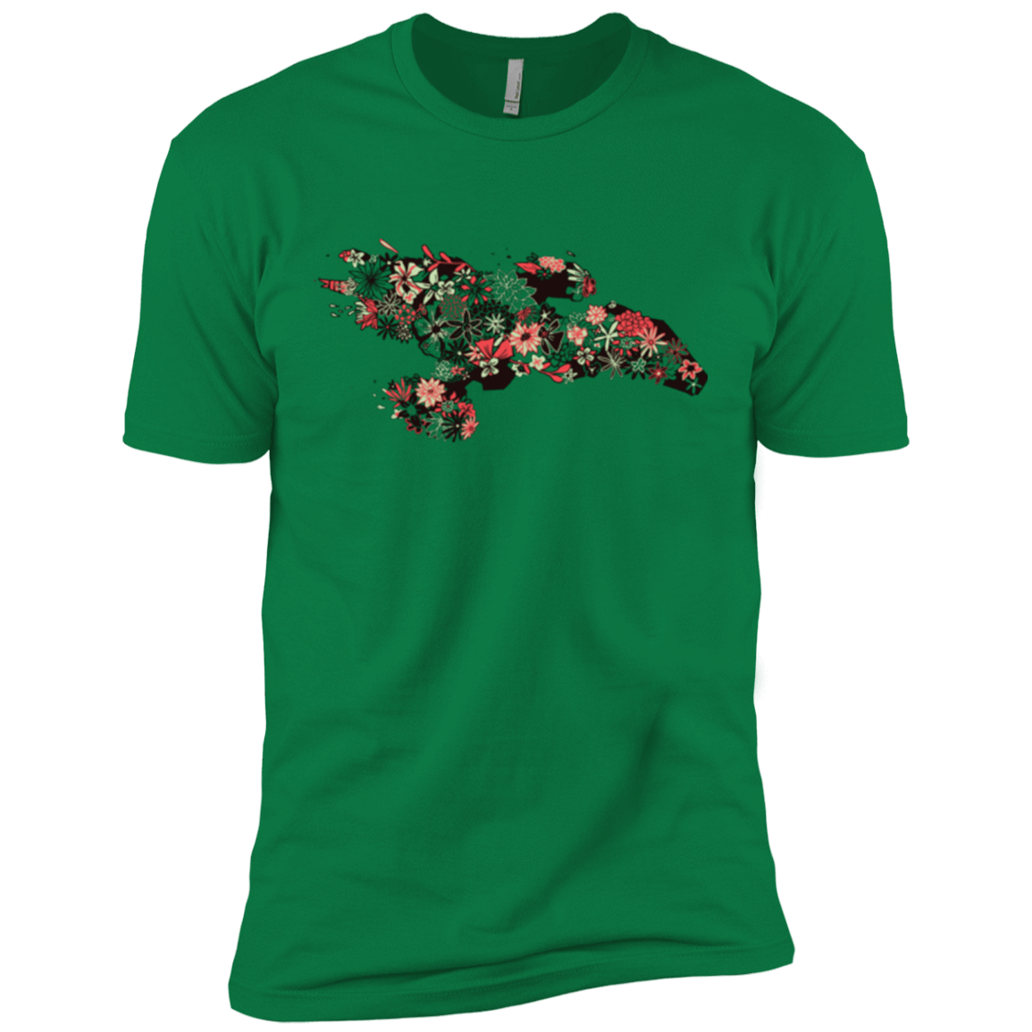 T-Shirts Kelly Green / X-Small Flowerfly Men's Premium T-Shirt