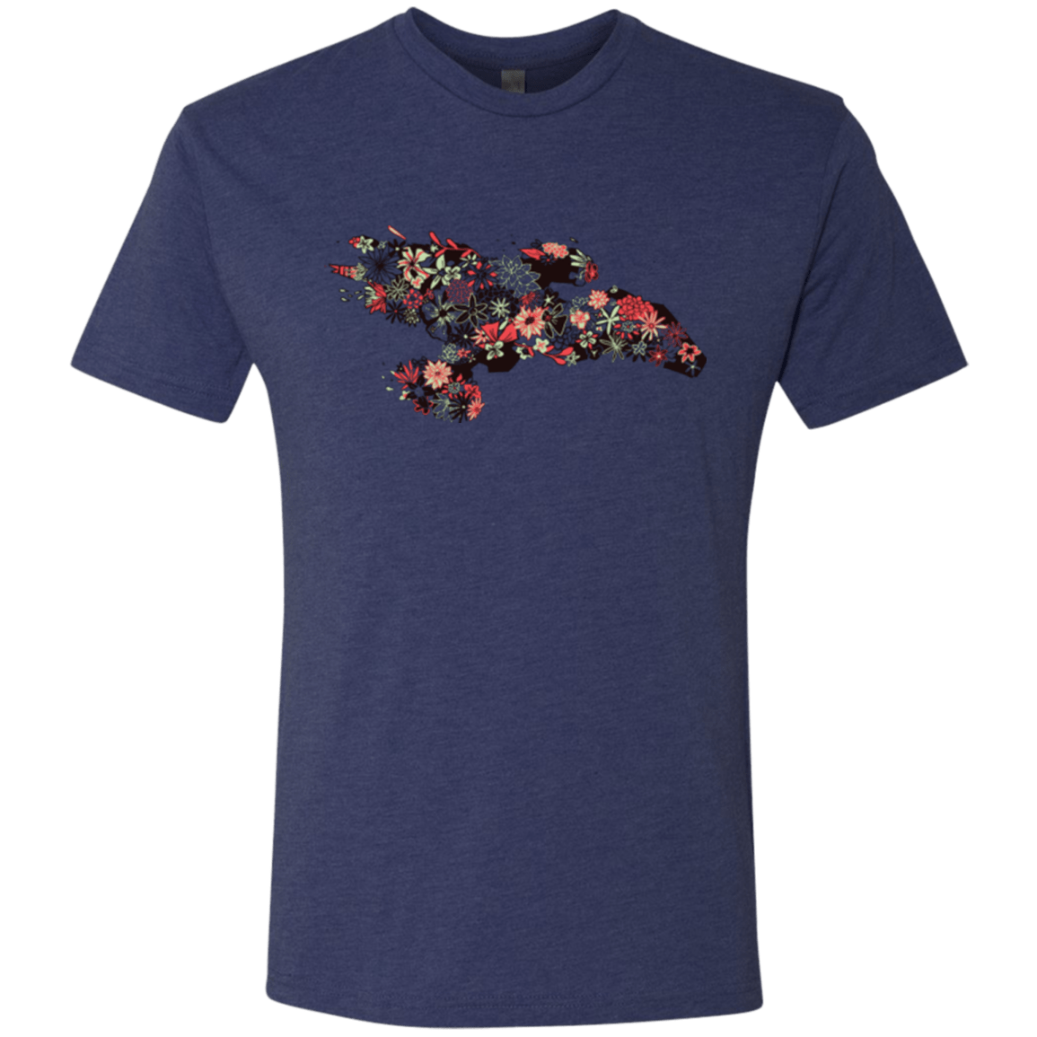 T-Shirts Vintage Navy / Small Flowerfly Men's Triblend T-Shirt