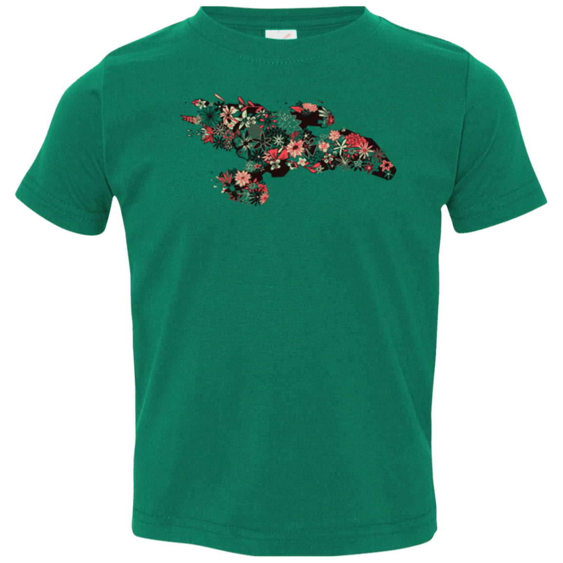 T-Shirts Kelly / 2T Flowerfly Toddler Premium T-Shirt