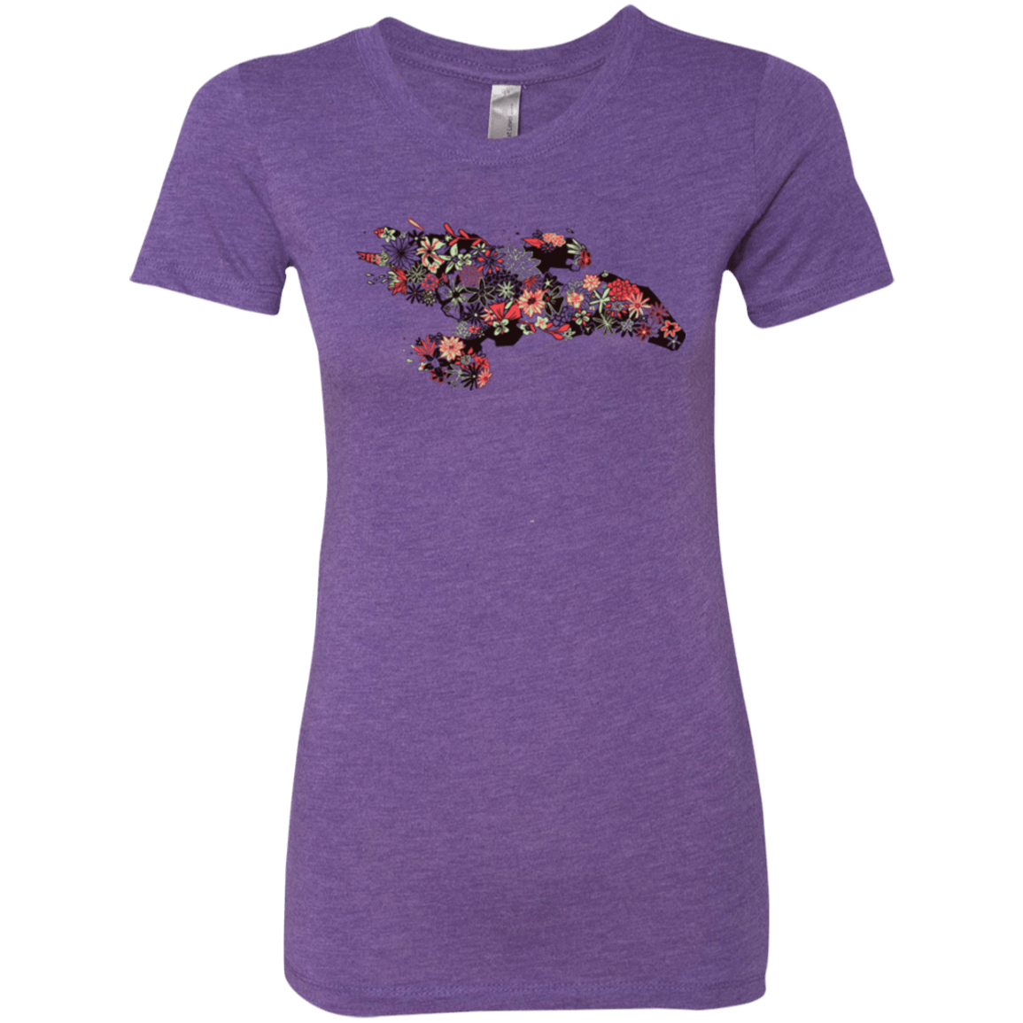 T-Shirts Purple Rush / Small Flowerfly Women's Triblend T-Shirt