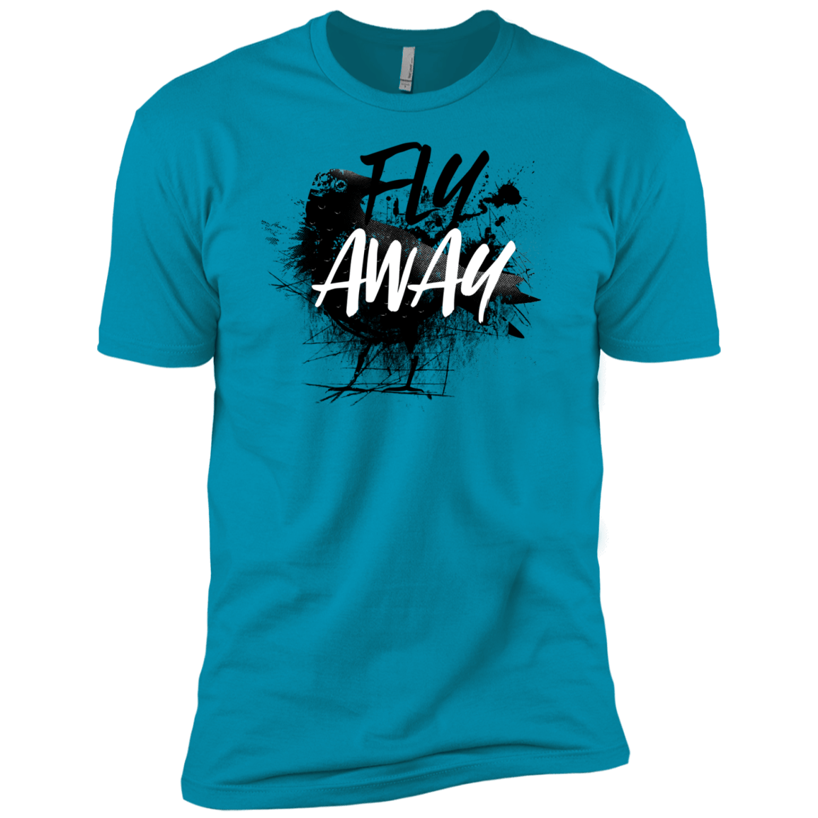 T-Shirts Turquoise / YXS Fly Away Boys Premium T-Shirt