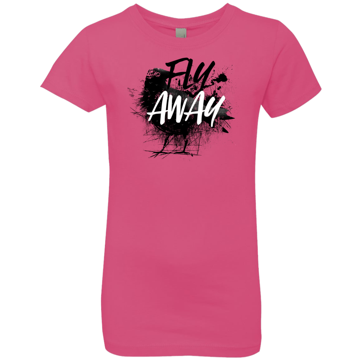 T-Shirts Hot Pink / YXS Fly Away Girls Premium T-Shirt