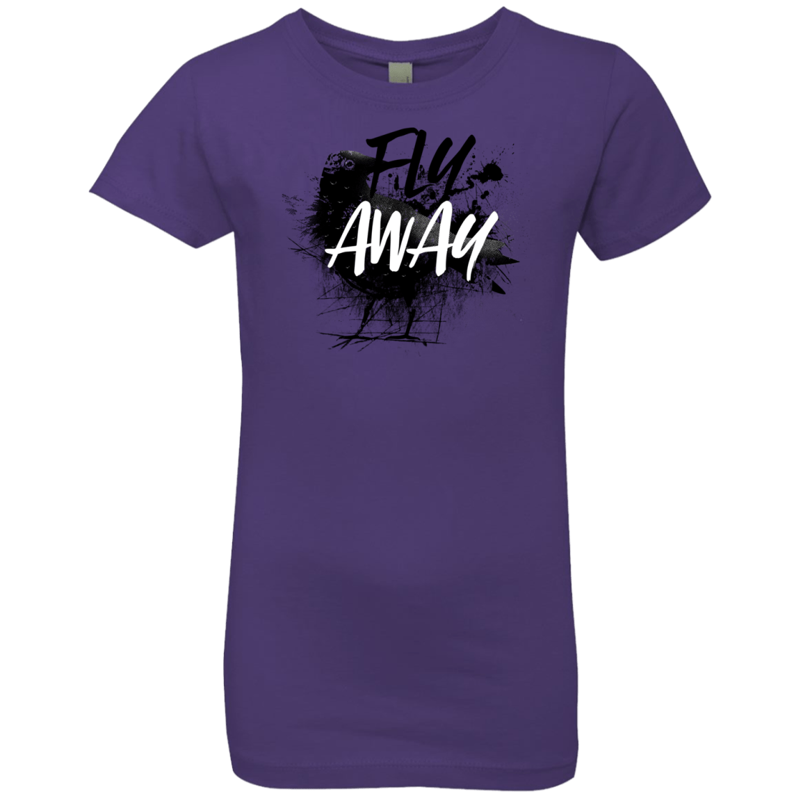 T-Shirts Purple Rush / YXS Fly Away Girls Premium T-Shirt