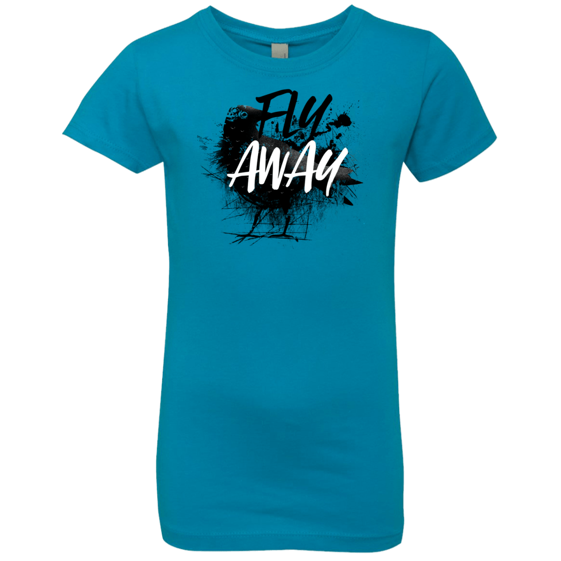T-Shirts Turquoise / YXS Fly Away Girls Premium T-Shirt