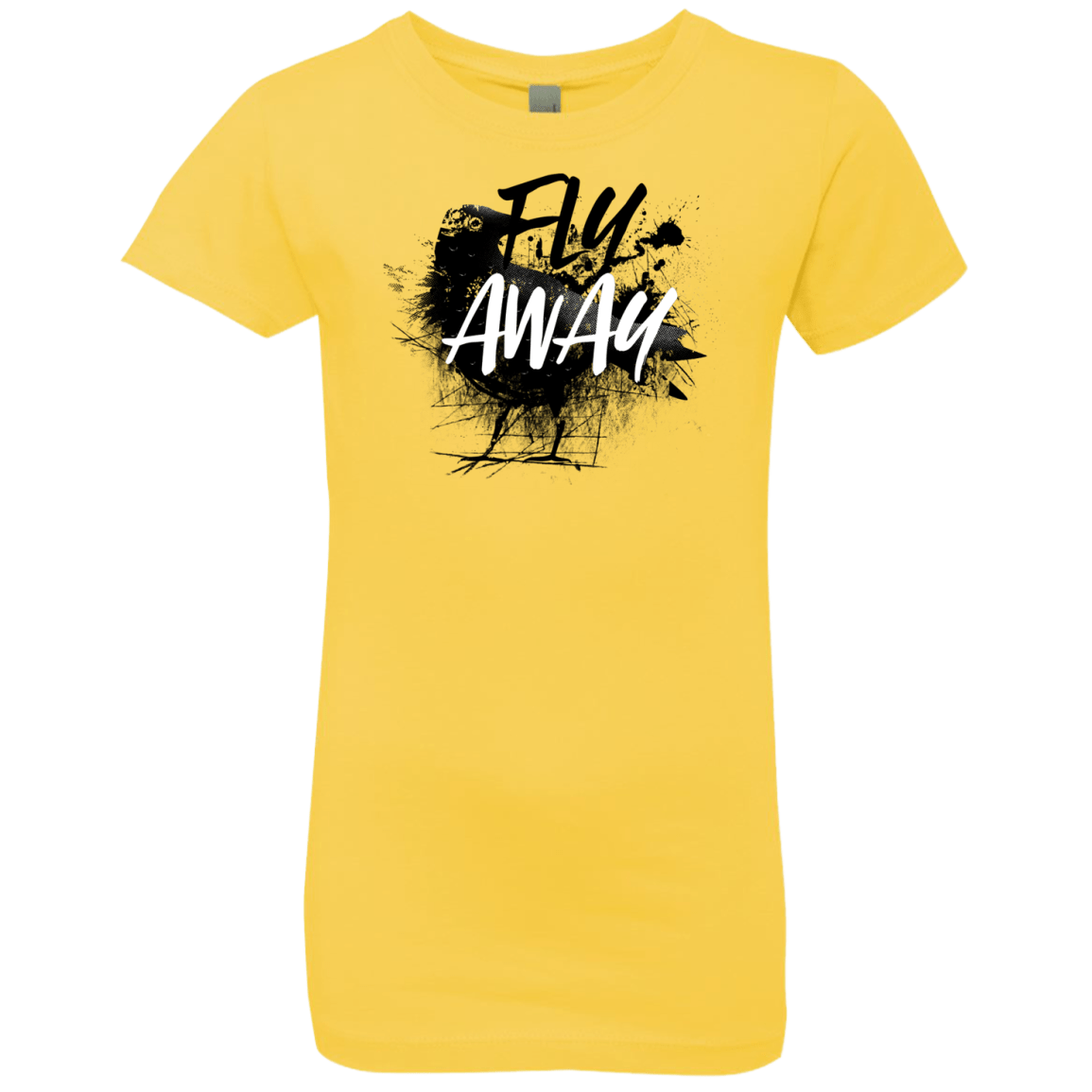 T-Shirts Vibrant Yellow / YXS Fly Away Girls Premium T-Shirt