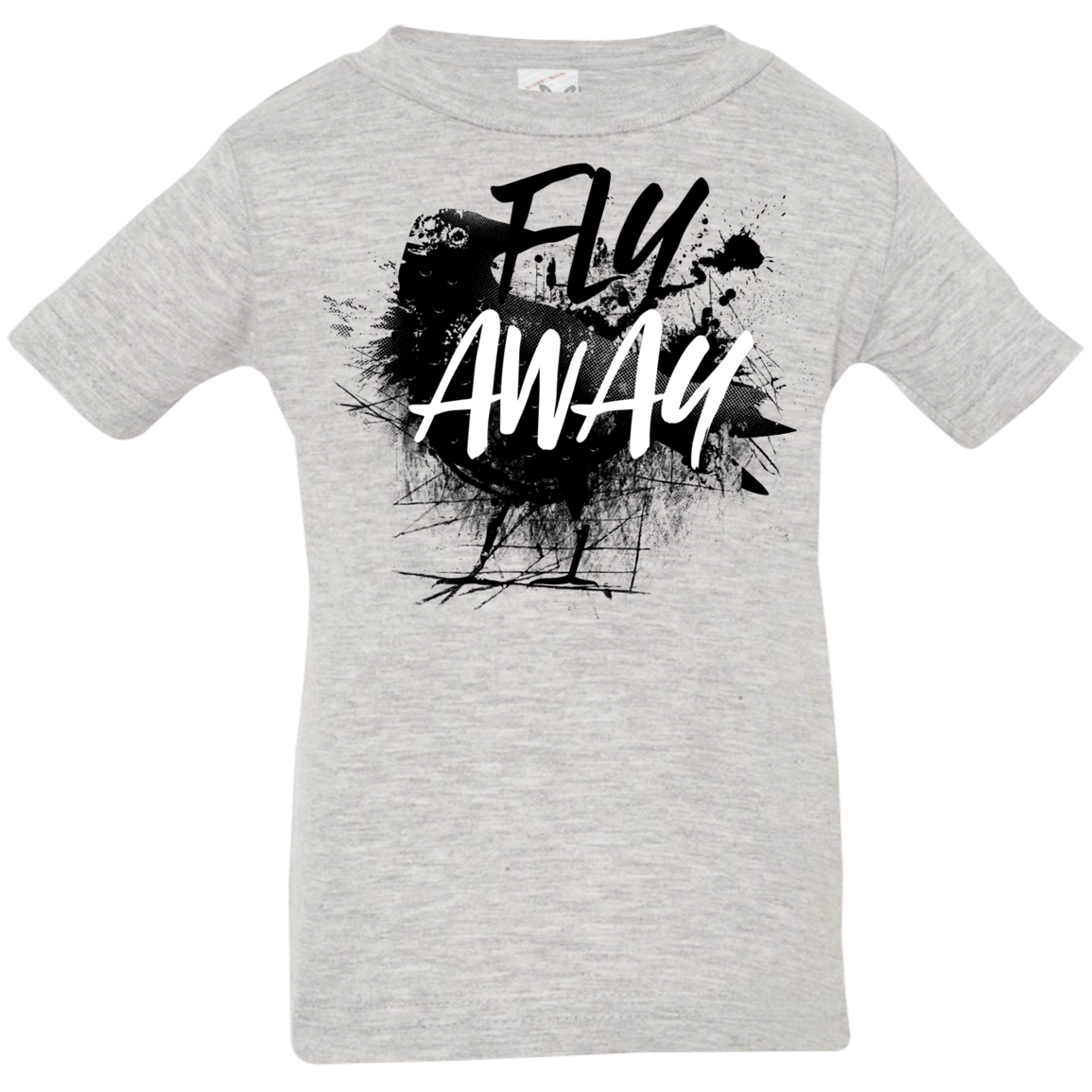 T-Shirts Heather Grey / 6 Months Fly Away Infant Premium T-Shirt