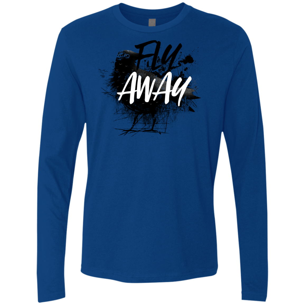 T-Shirts Royal / S Fly Away Men's Premium Long Sleeve