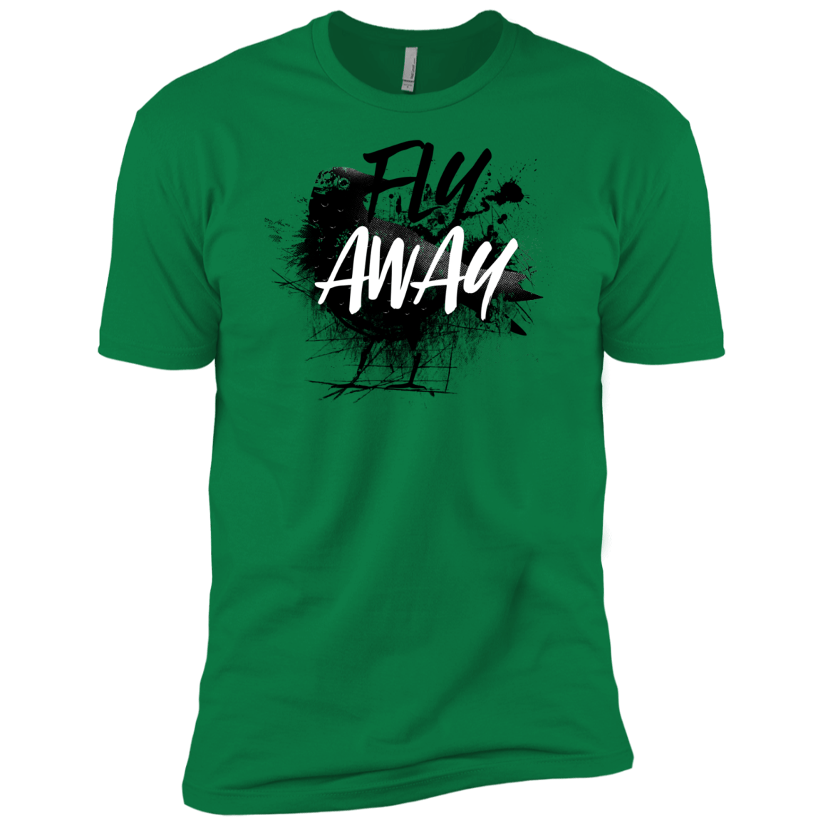 T-Shirts Kelly Green / X-Small Fly Away Men's Premium T-Shirt