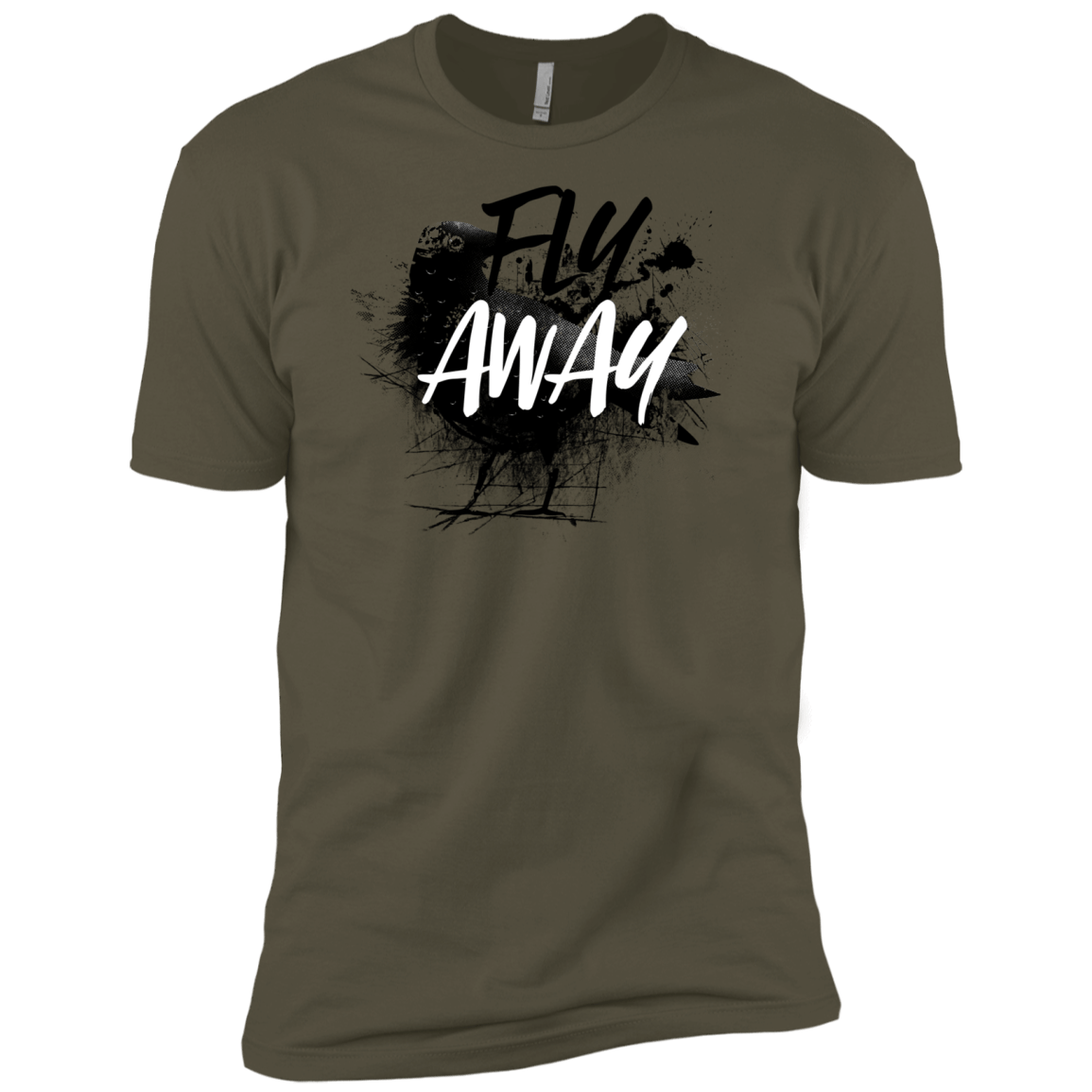 T-Shirts Military Green / X-Small Fly Away Men's Premium T-Shirt