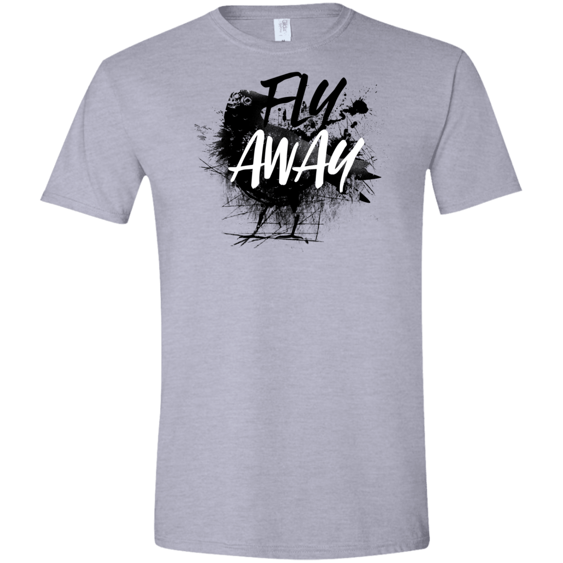 T-Shirts Sport Grey / X-Small Fly Away Men's Semi-Fitted Softstyle