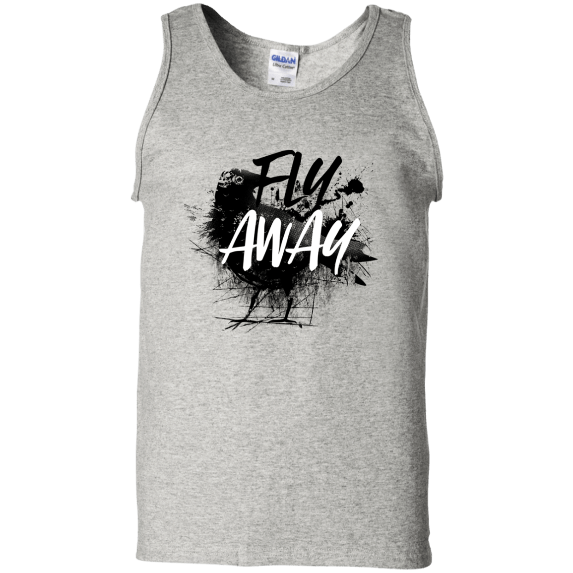 T-Shirts Ash / S Fly Away Men's Tank Top