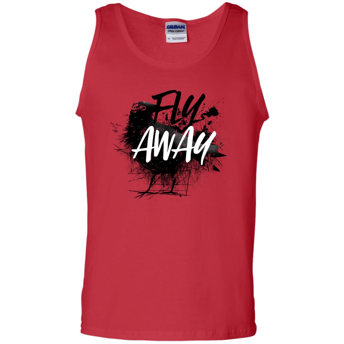 T-Shirts Red / S Fly Away Men's Tank Top