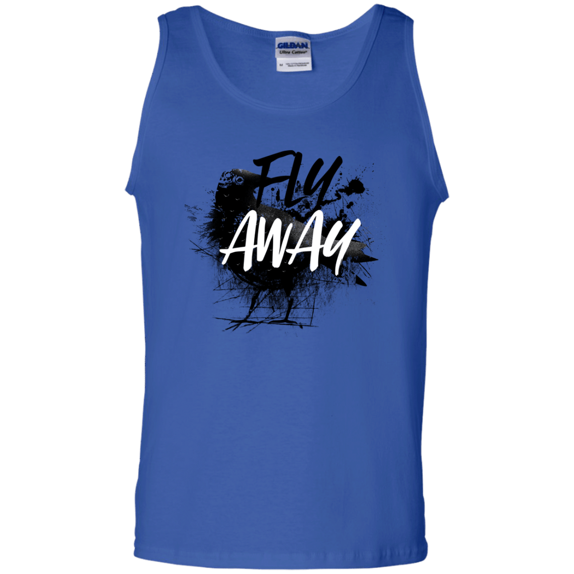 T-Shirts Royal / S Fly Away Men's Tank Top