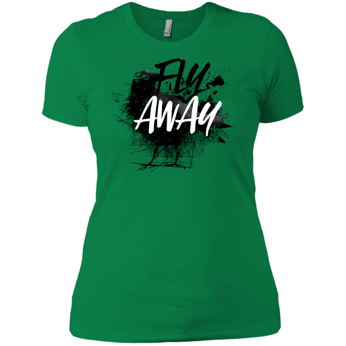 T-Shirts Kelly Green / X-Small Fly Away Women's Premium T-Shirt
