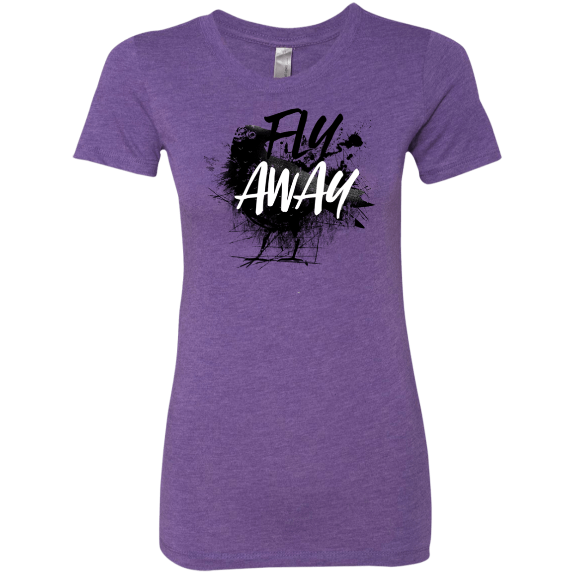 T-Shirts Purple Rush / S Fly Away Women's Triblend T-Shirt