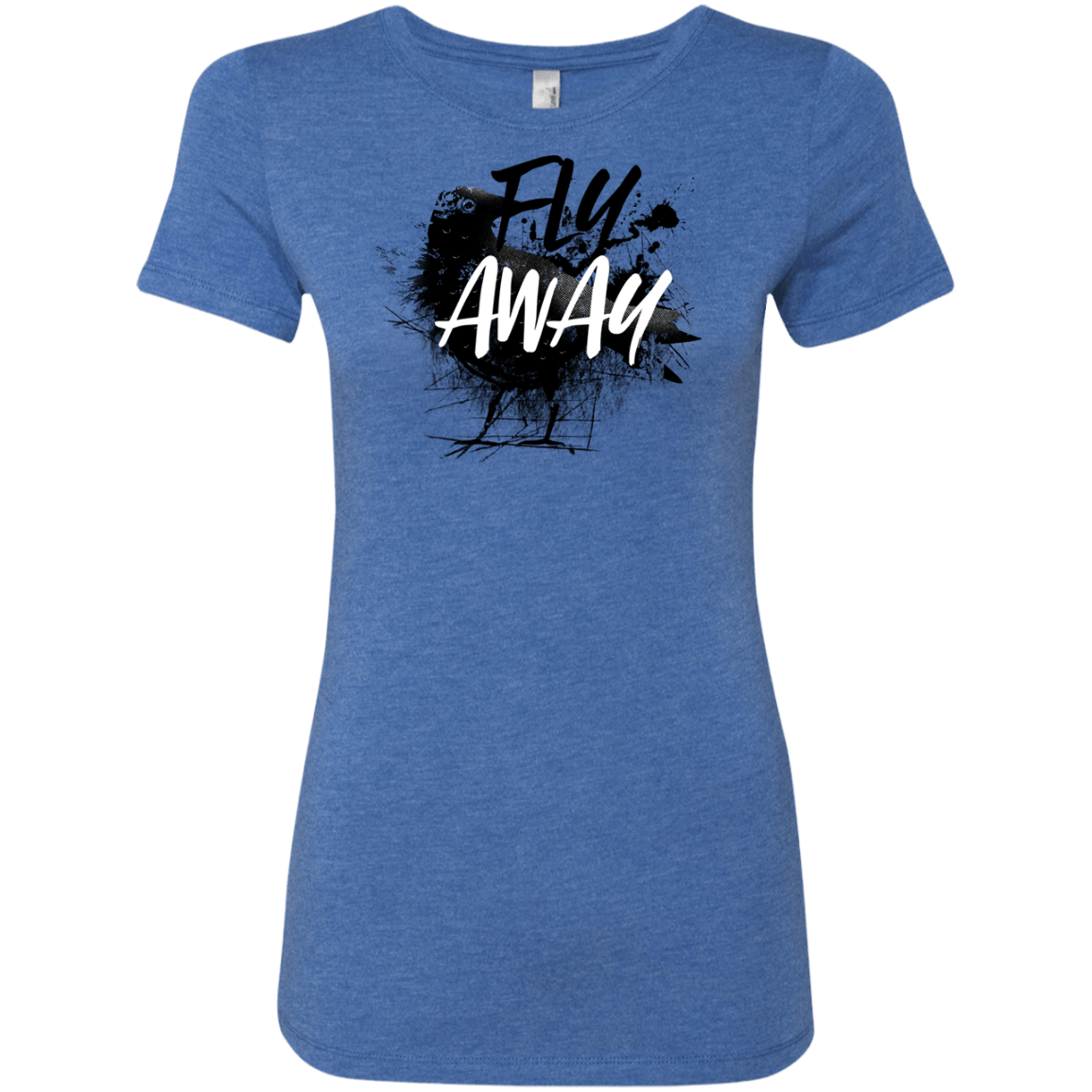 T-Shirts Vintage Royal / S Fly Away Women's Triblend T-Shirt
