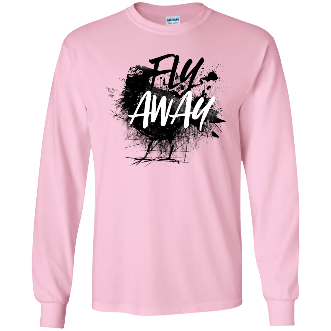 T-Shirts Light Pink / YS Fly Away Youth Long Sleeve T-Shirt