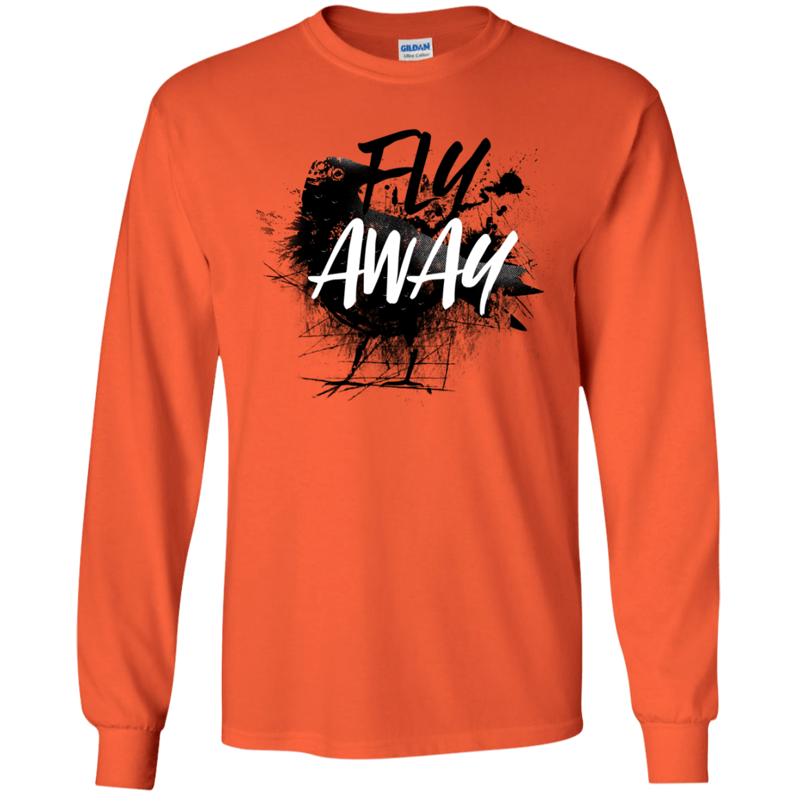 T-Shirts Orange / YS Fly Away Youth Long Sleeve T-Shirt