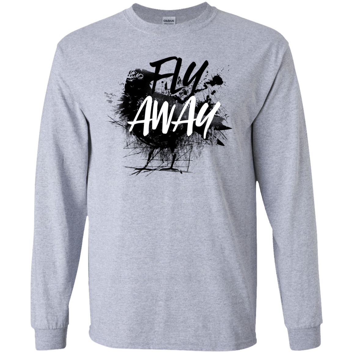 T-Shirts Sport Grey / YS Fly Away Youth Long Sleeve T-Shirt