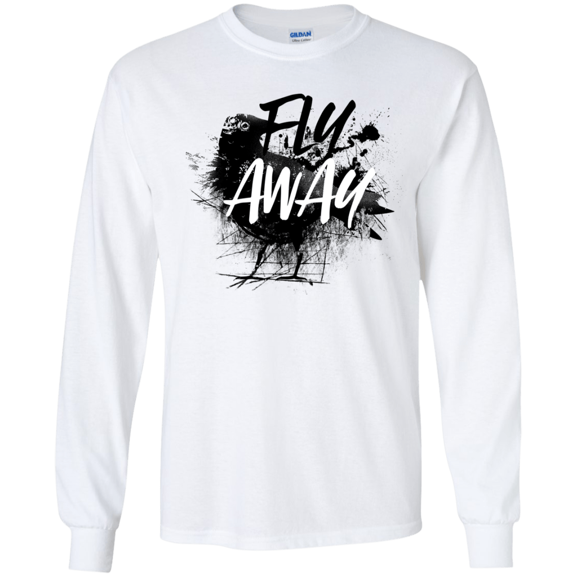 T-Shirts White / YS Fly Away Youth Long Sleeve T-Shirt