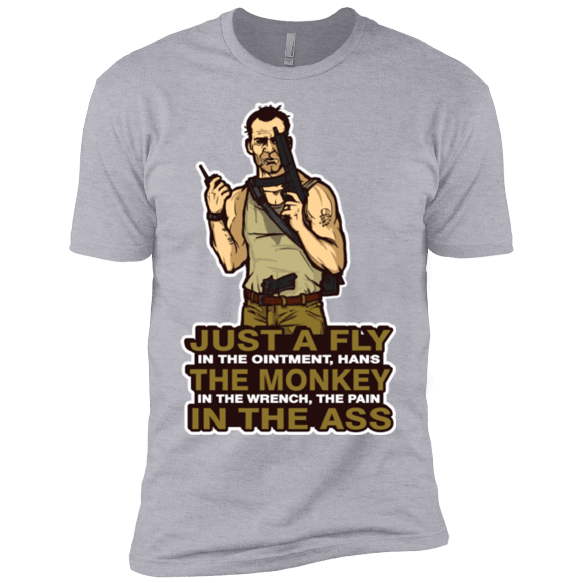 T-Shirts Heather Grey / YXS Fly In The Ointment Boys Premium T-Shirt