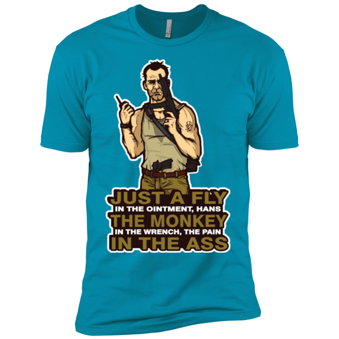 T-Shirts Turquoise / YXS Fly In The Ointment Boys Premium T-Shirt