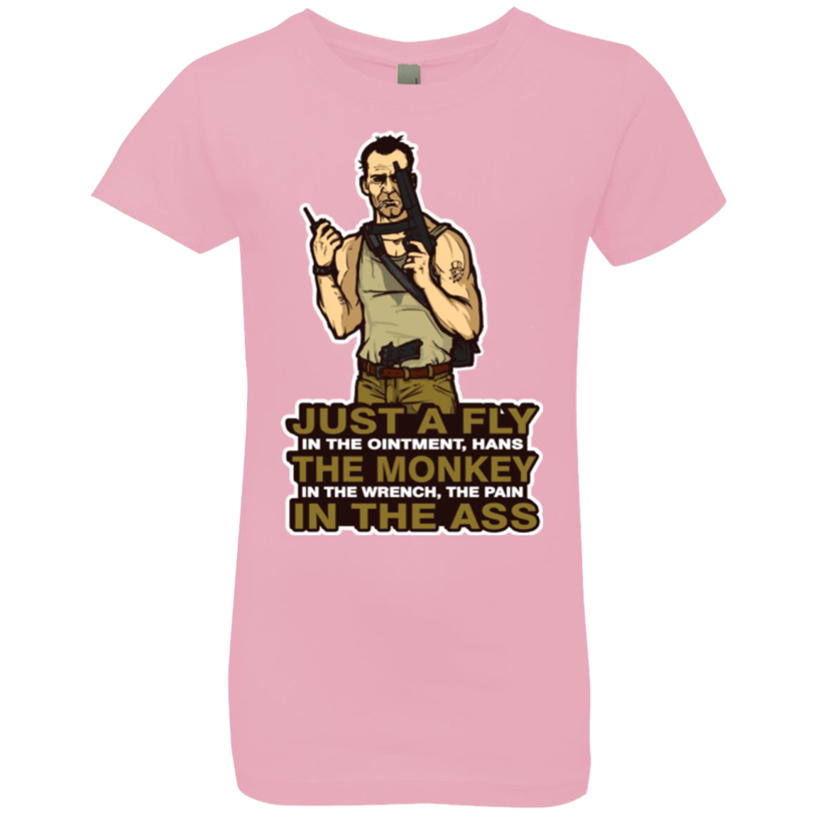 T-Shirts Light Pink / YXS Fly In The Ointment Girls Premium T-Shirt