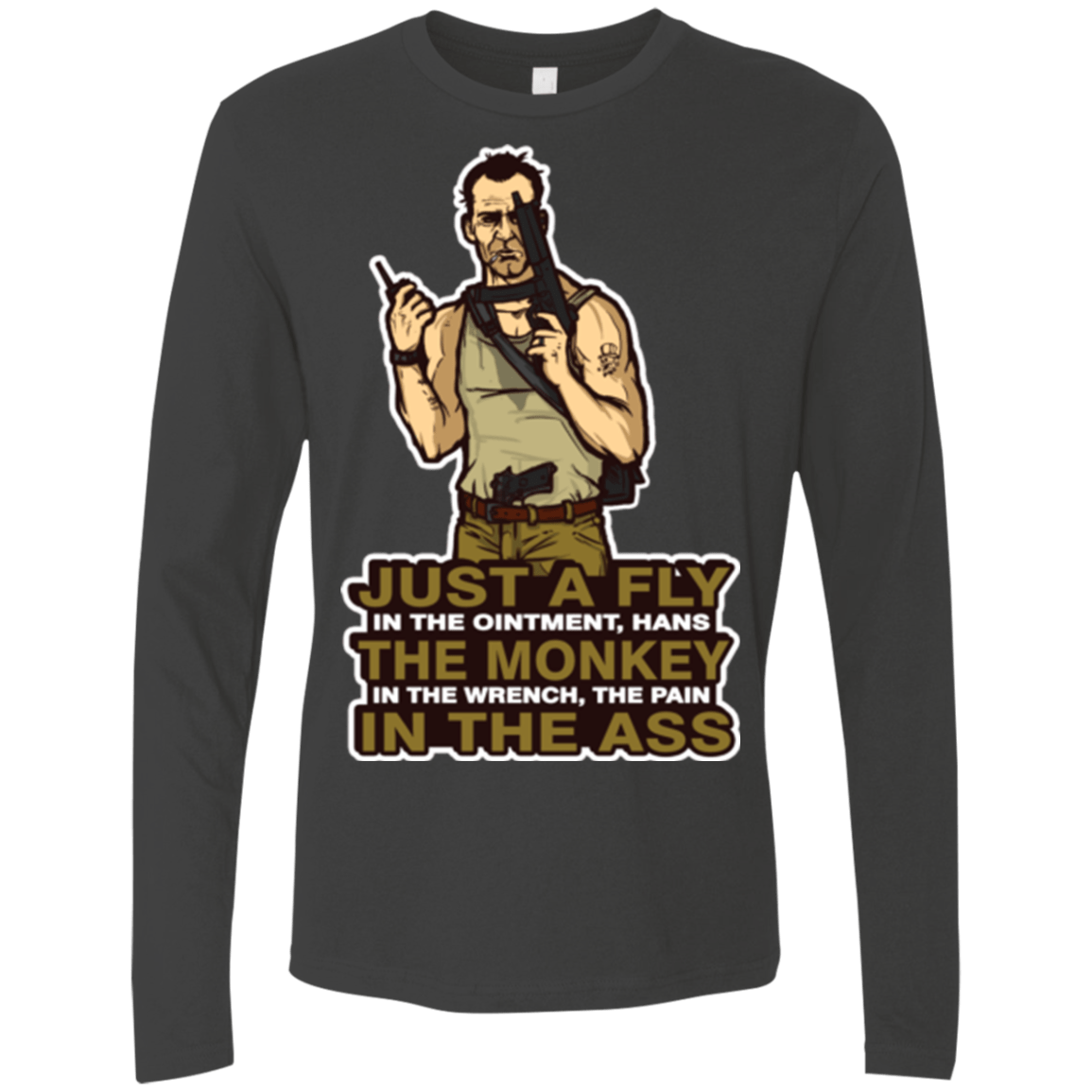 T-Shirts Heavy Metal / Small Fly In The Ointment Men's Premium Long Sleeve