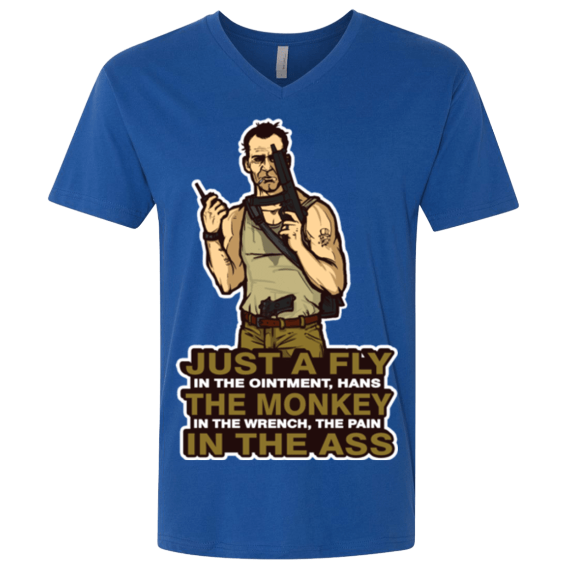 T-Shirts Royal / X-Small Fly In The Ointment Men's Premium V-Neck