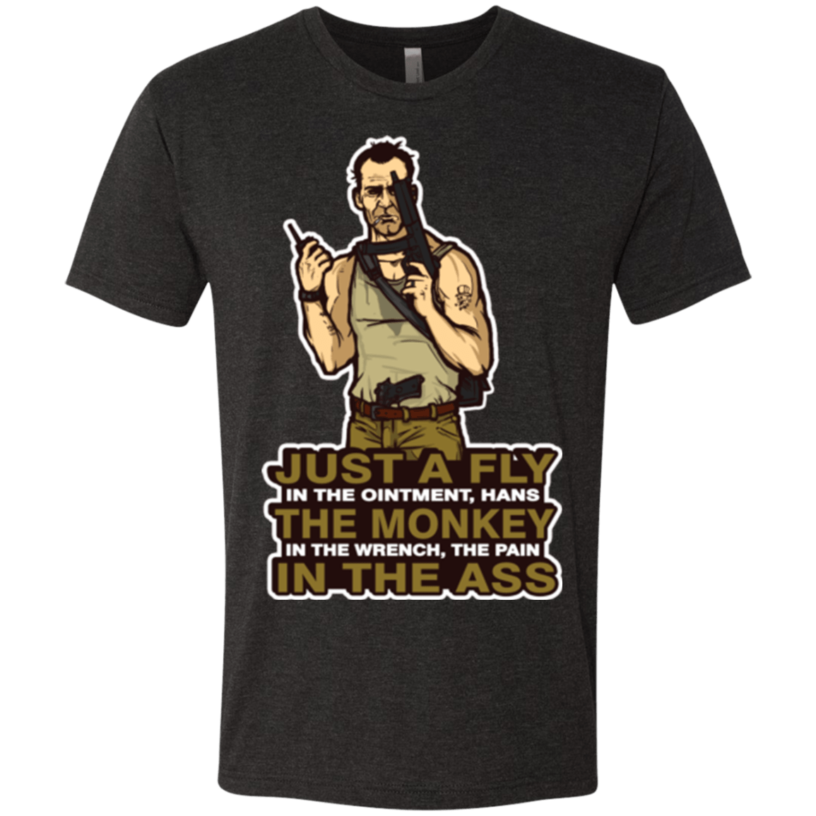 T-Shirts Vintage Black / Small Fly In The Ointment Men's Triblend T-Shirt