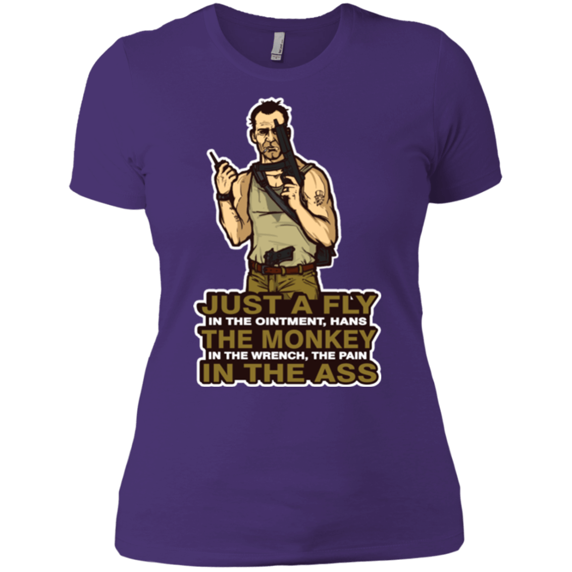 T-Shirts Purple Rush/ / X-Small Fly In The Ointment Women's Premium T-Shirt