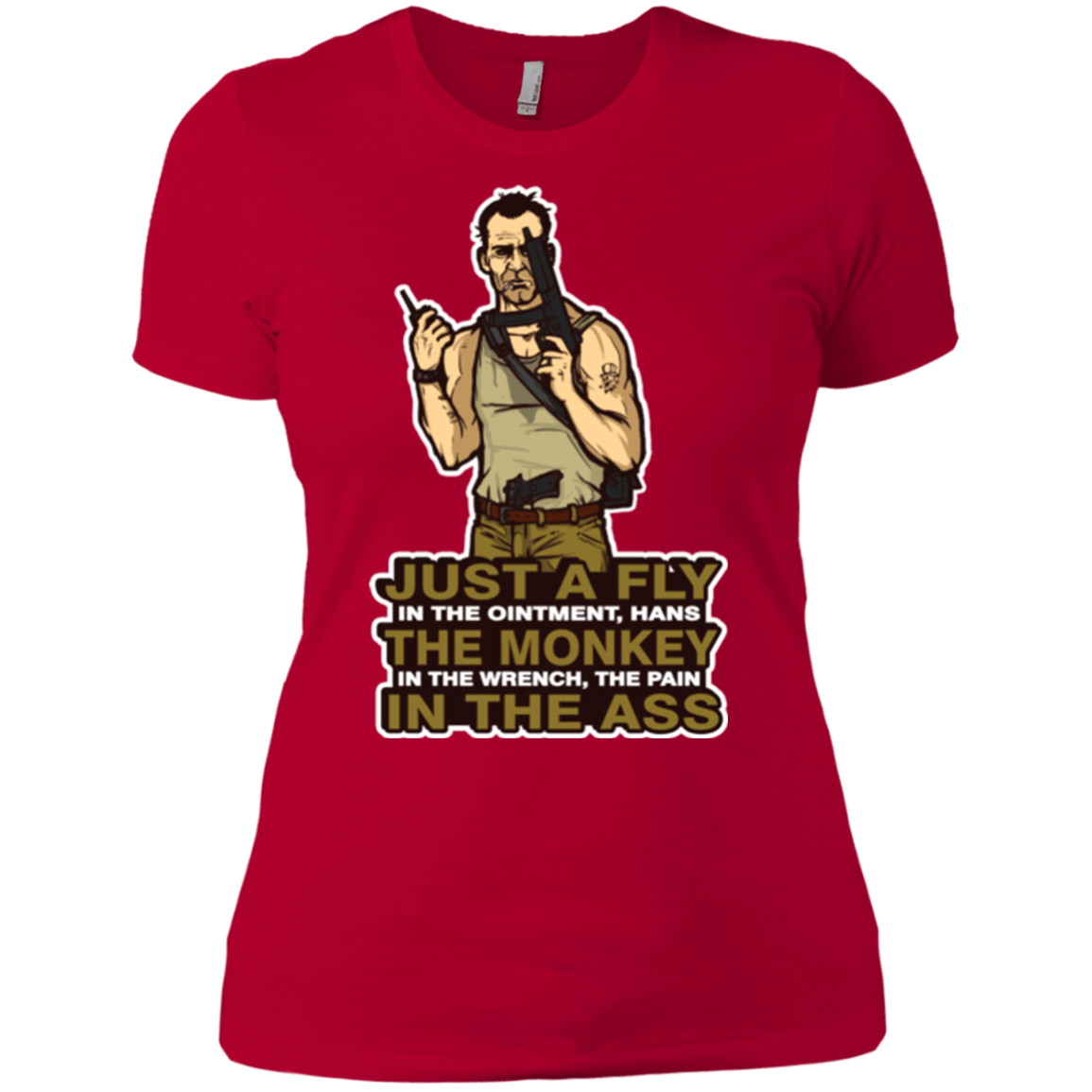 T-Shirts Red / X-Small Fly In The Ointment Women's Premium T-Shirt