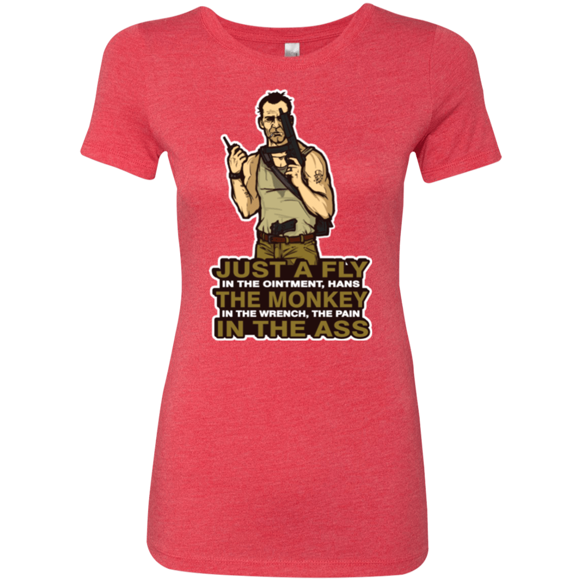 T-Shirts Vintage Red / Small Fly In The Ointment Women's Triblend T-Shirt