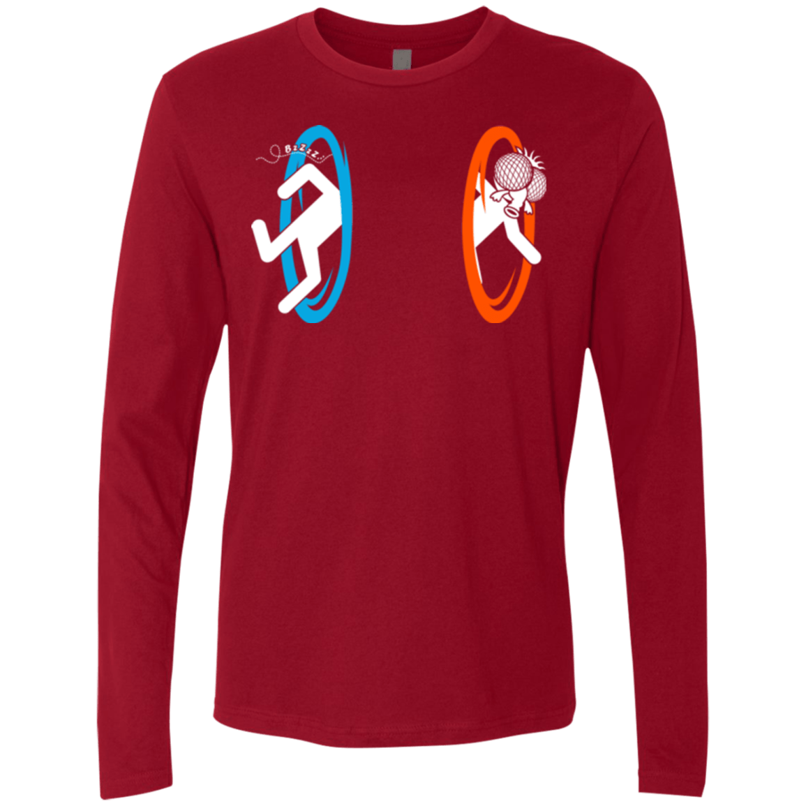 T-Shirts Cardinal / Small Fly trouble Men's Premium Long Sleeve